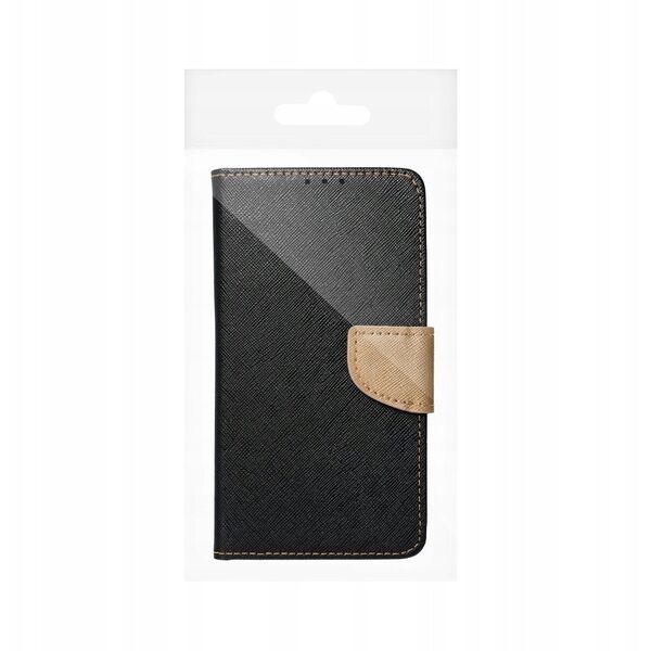 Kabura FANCY Book για SAMSUNG S25 Plus μαύρο χρυσό