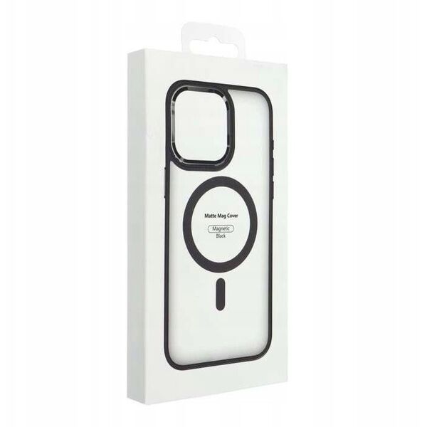 Θήκη FULL MATTE MAG COVER συμβατή με MagSafe για SAMSUNG S25 Ultra μαύρο