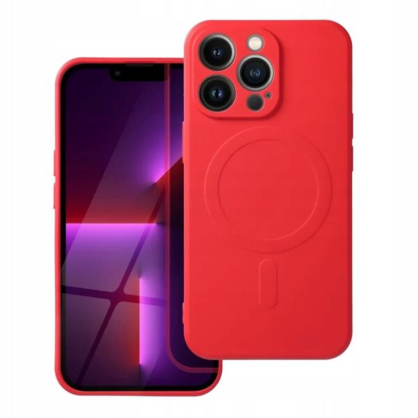 Θήκη SILICONE MAG COVER συμβατή με MagSafe για SAMSUNG S25 μπλε