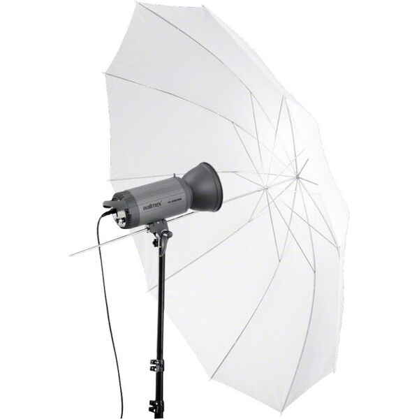 Walimex parasolka odbijajaca i dyfuzyjna biala, 150cm (17656)