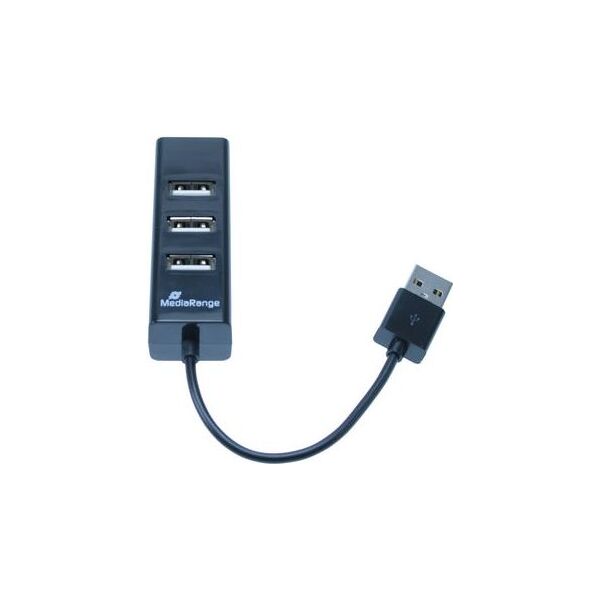 HUB USB MediaRange 3x USB-A 2.0 (MRCS502)