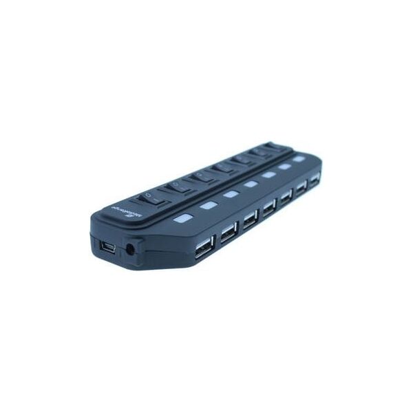 HUB USB MediaRange 7x USB-A 2.0 (MRCS504)