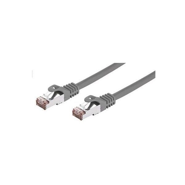 C-Tech C-TECH καλώδιο patchcord Cat6, FTP, γκρι, 0,5m