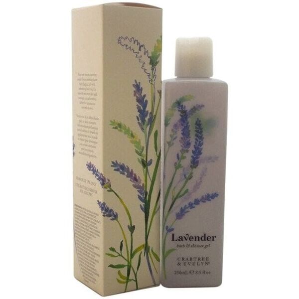 Aromatherapy Associates Crabtree & Evelyn, Lavander, Relaxing, Shower Gel, For All Skin Types, 250 ml For Women