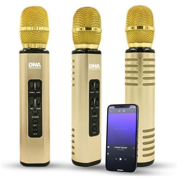 DNA KM6 μικρόφωνο καραόκε Bluetooth ηχείο