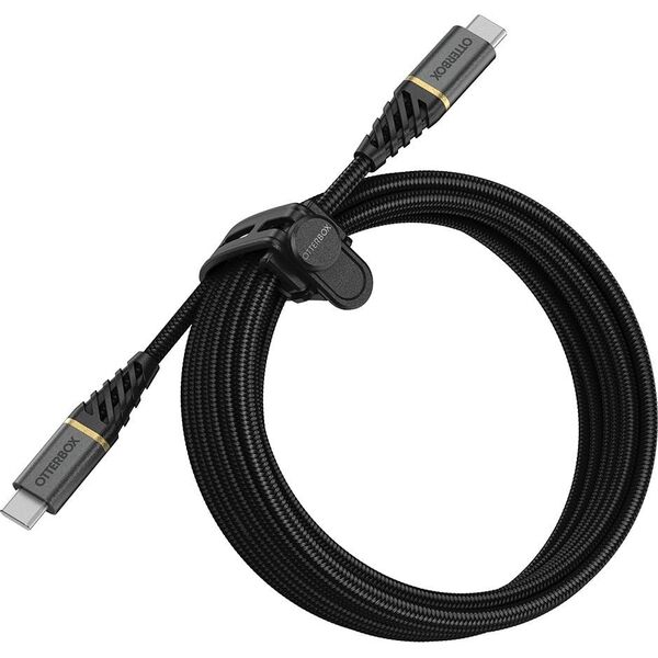 Kabel USB OtterBox USB-C - USB-C 3 m Czarny (78-52679)