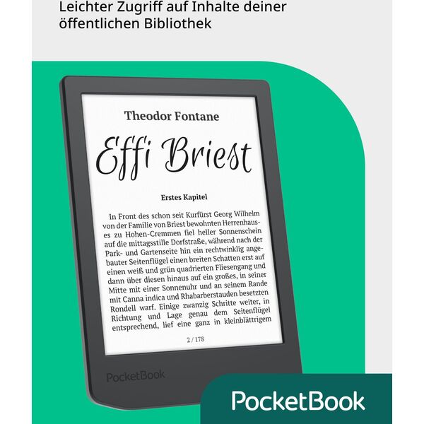 PocketBook Verse Lite - Midnight Grey DACH-Version