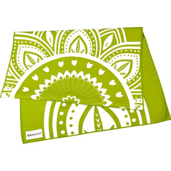 EcoWellness Ręcznik do jogi zielony (QB 041)