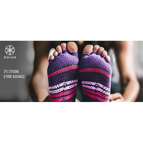 Gaiam Rękawiczki damskie czarne r . uniwersalny