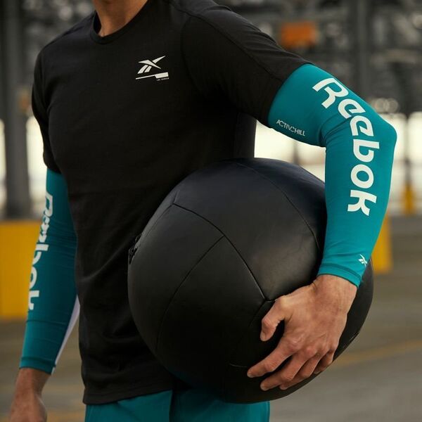 Reebok REEBOK RĘKAWY KOMPRESYJNE ACTIVCHILL L MORSKIE RASL-13025GN