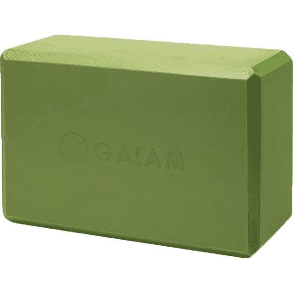 Gaiam Kostka do jogi zielona (59186)