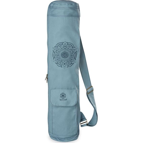 Gaiam Pokrowiec na matę do jogi Niagara niebieski
