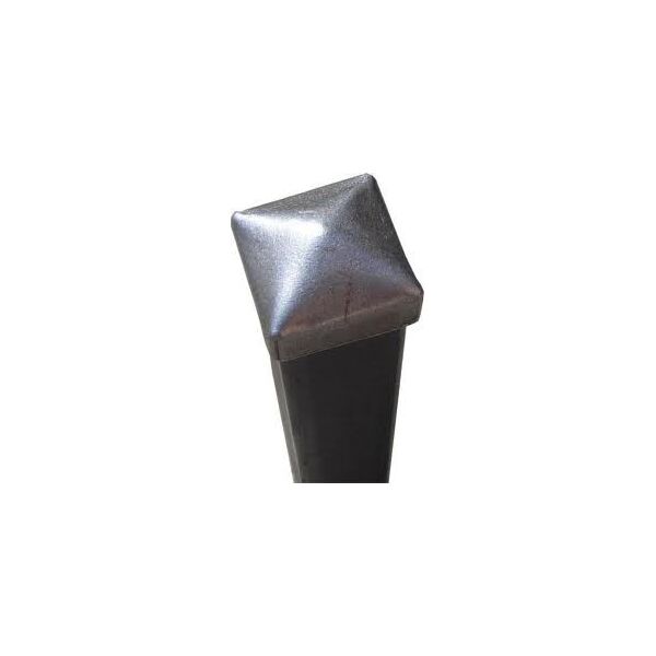 Daszek metalowy na słupek ogrodzeniowy 100x100mm