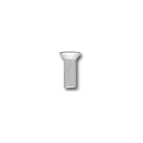 NIT ALUMINIOWY PEŁNY Z ŁBEM STOŻKOWYM PŁASKIM 5.0*30 MM