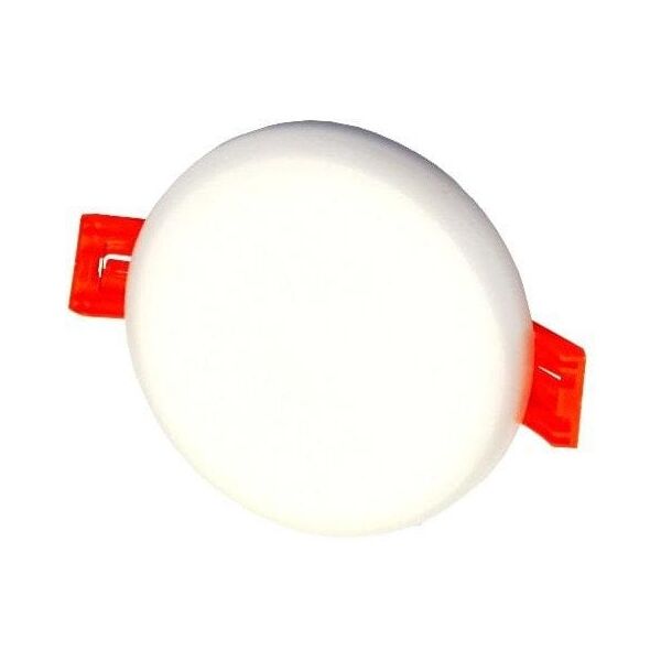 Φωτιστικό LED ενσωματωμένο TOPE ROSA, IP65, 4000 K, 6 W, 401 lm, λευκό, O7.5 x 2.4 cm