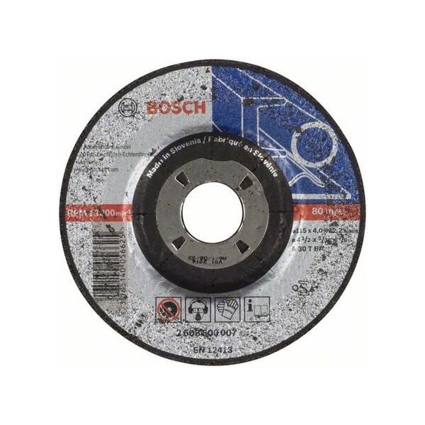 Bosch Tarcza ścierna wygięta Expert for Metal A 30 T BF 4 x 115mm (2608600007)