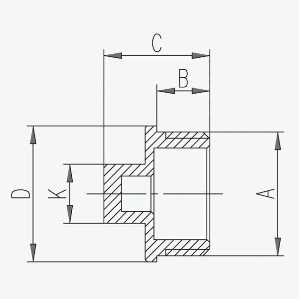Ferro Korek mosiężny 1/2" chrom (KOR3C)