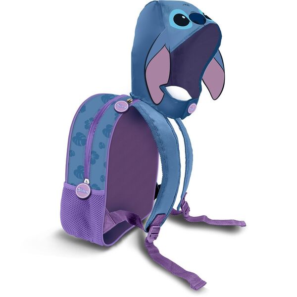 Σακίδιο πλάτης με κουκούλα Karactermania Disney Stitch 31cm