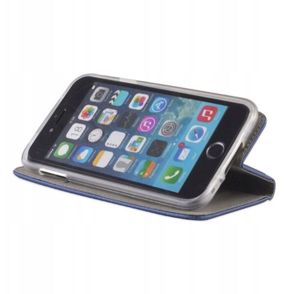 Θήκη βιβλίου KABURA LUNA CARBON MAGNETO για SAMSUNG S24 FE μπλε