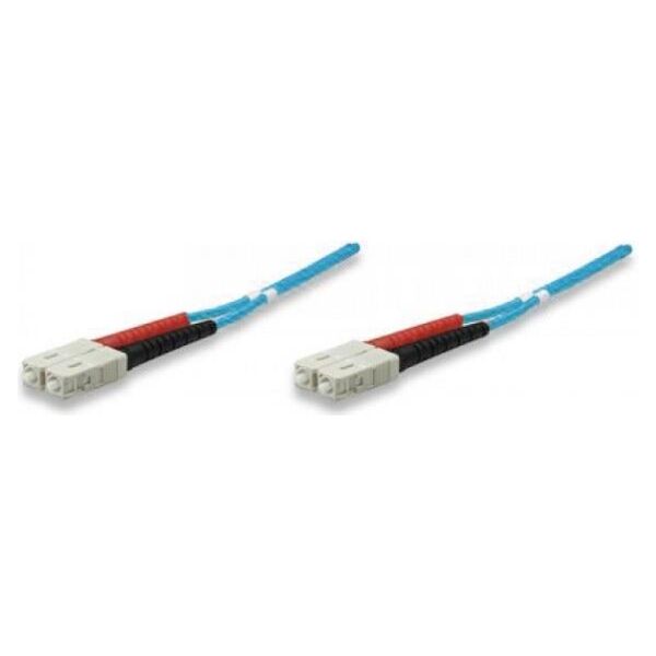 Intellinet Network Solutions Światłowód krosowy SC-SC duplex 1m 50/125 OM3 wielomodowy (304031)