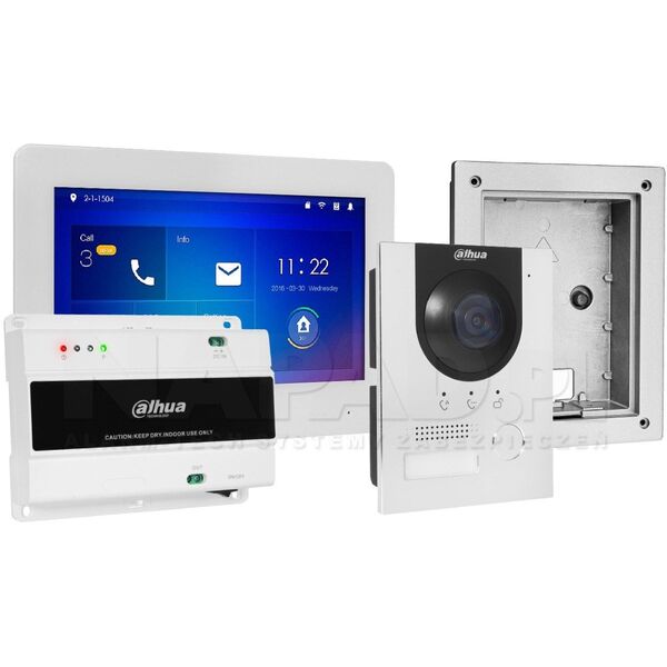Dahua Technology DHI-KTD01(F) θυροτηλεόραση 2 MP 17,8 cm (7") Ασημί
