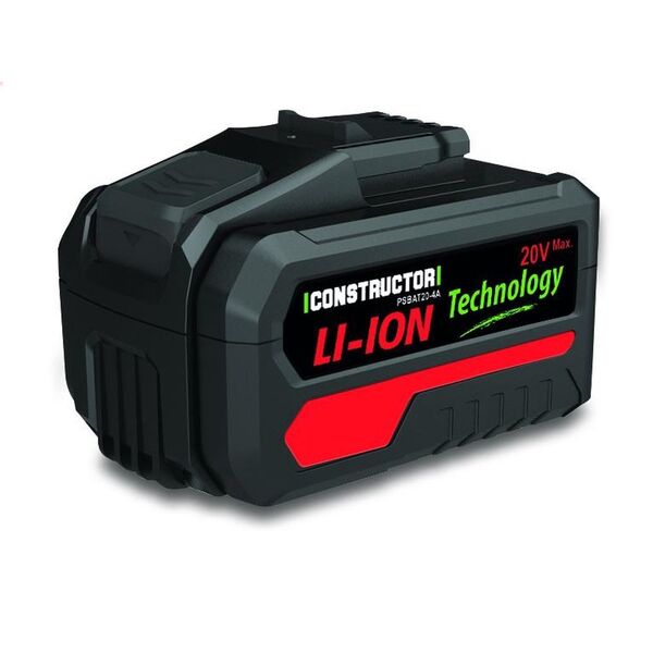 Μπαταρία CONSTRUCTOR, 20 V, 4.0 Ah Li-ion