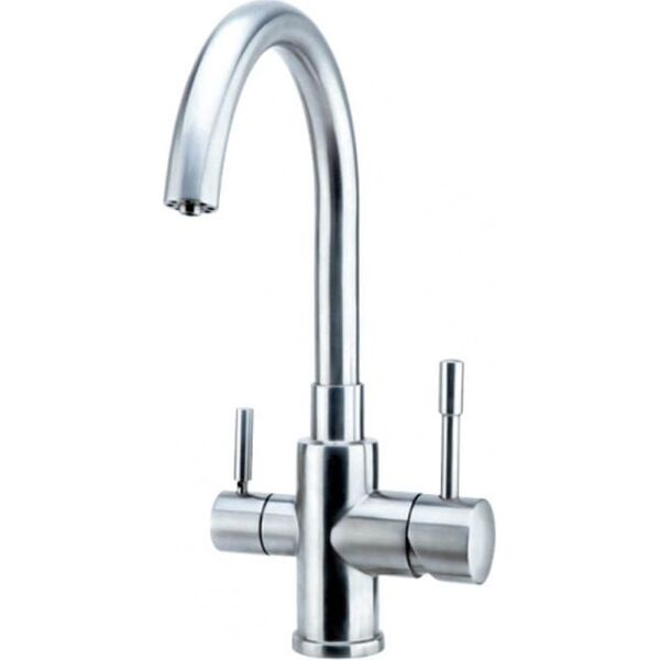 Bateria kuchenna Blue Water Palmira stojąca stal szlachetna szczotkowana (ART-Palmira - inox)