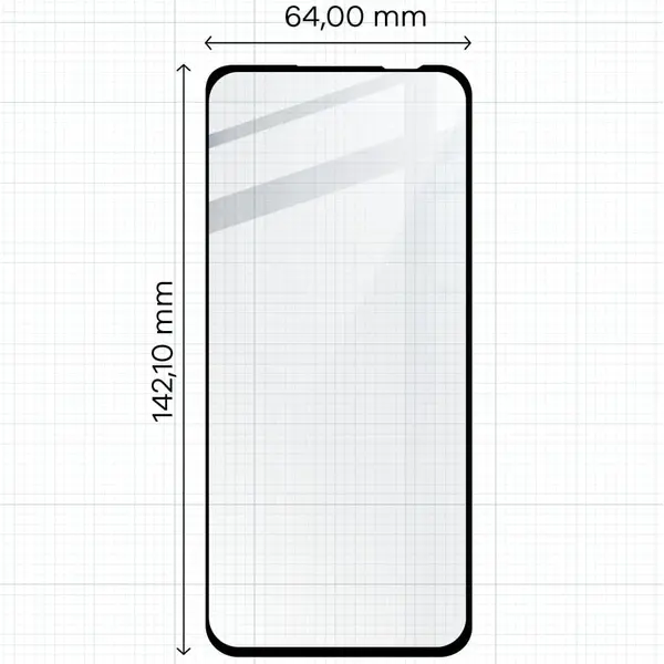 2x Szkło na ekran + szkło na aparat BIZON Edge do Asus Zenfone 10