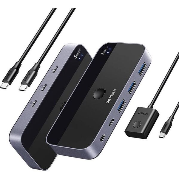 Ugreen ML Przełącznik / switch USB 3.0 2x4 Ugreen CM687