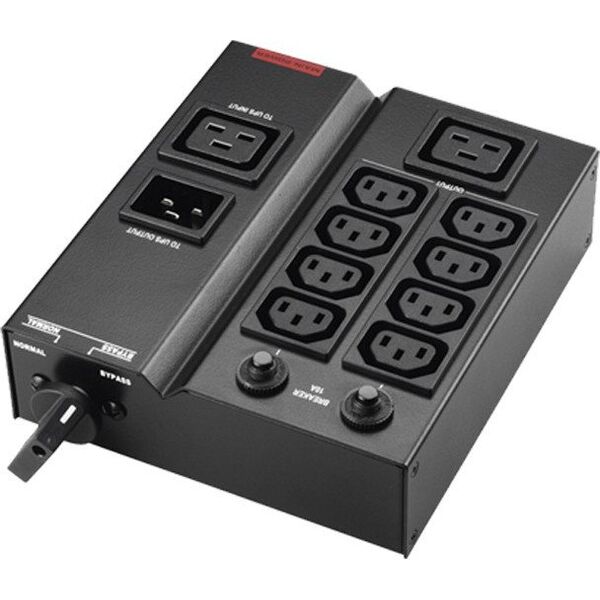 FSP MBS-1103T rozdzielacz zasilania PDU Czarny