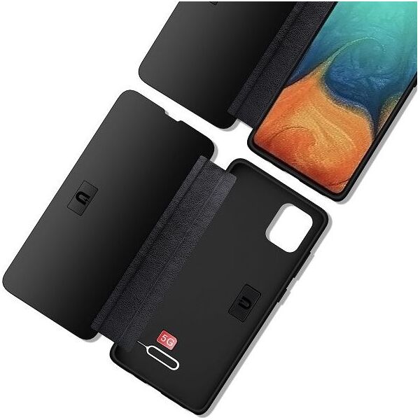 Etui Leather Book iPhone 11 Pro Max czarny/black