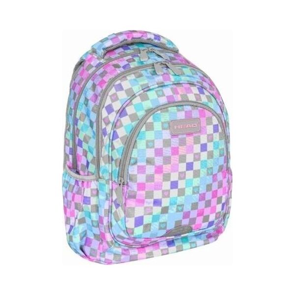 Astra Plecak dwukomorowy Head Checkered Hearts AB330