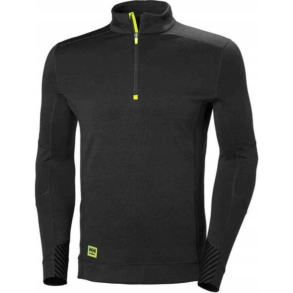 Helly Hansen Koszulka termo Helly Hansen Lifa Half Zip Black