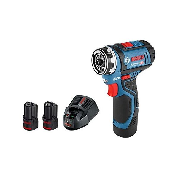 Wiertarko-wkrętarka Bosch GSR 12V-15 FC 12 V 2 x akumulator 2 Ah (06019F6001)