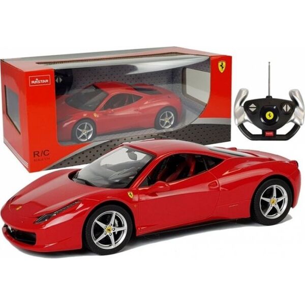 Rastar Auto R/C Ferrari Italia Rastar 1:14 Czerwone na Pilota () - 1609621