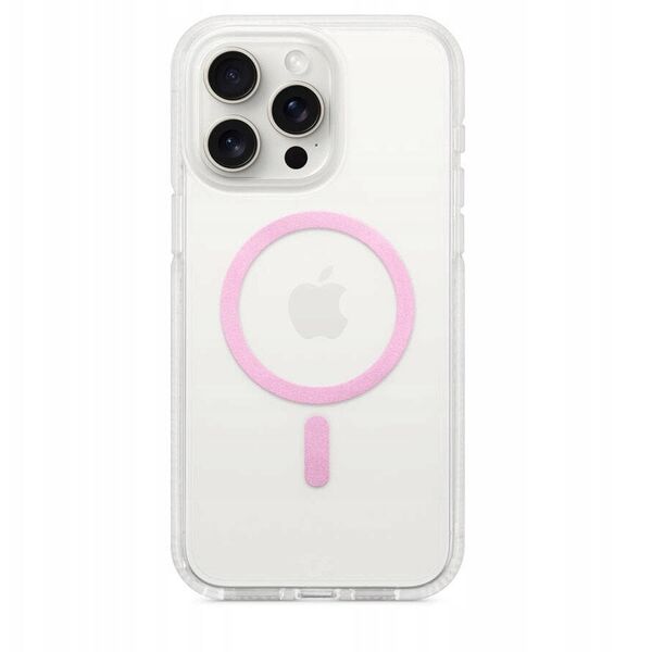T21-10050 Tech21 FlexQuartz w/MagSafe for iPhone 14 Pro - Ruby Red
