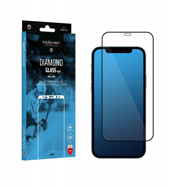 MyScreen DIAMOND GLASS edge Full Glue Black Realme Narzo 50