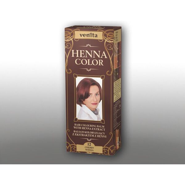Venita Ziołowe Balsamy Henna Color 12 Wiśnia 75ml