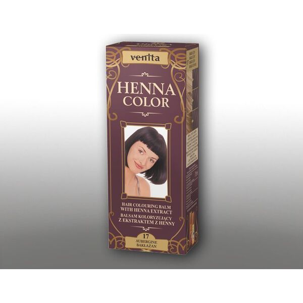 Venita Ziołowe Balsamy Henna Color 17 Bakłażan 75ml