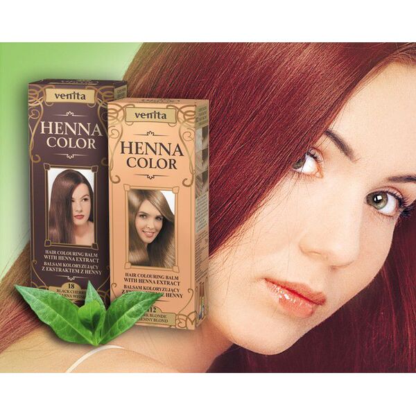 Venita Ziołowe Balsamy Henna Color 116 Płomienna iskra 75ml
