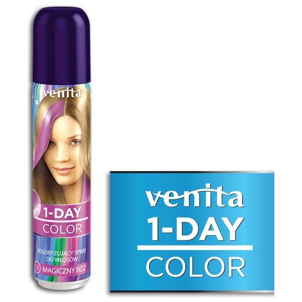 Venita 1-day color spray 13 magiczny róż