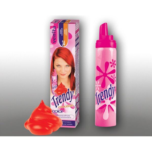 Venita Pianka koloryzująca Trendy Color 75ml 34 jasna czerwień