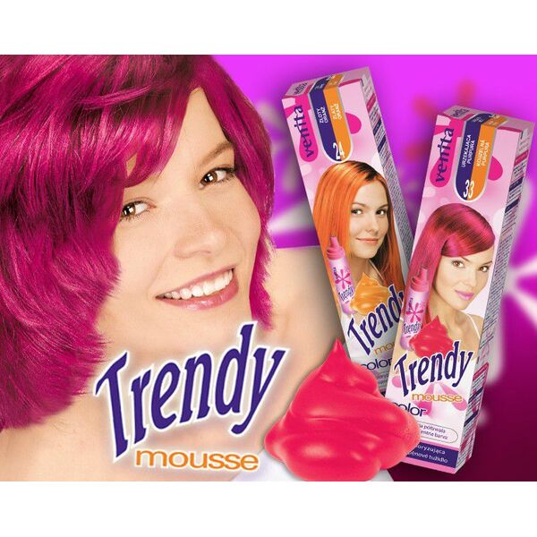 Venita Pianka koloryzująca Trendy Color 75ml 34 jasna czerwień