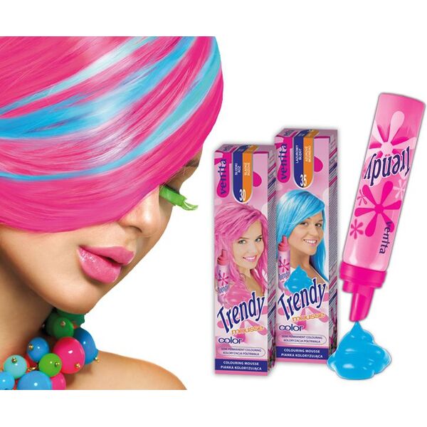 Venita Pianka koloryzująca Trendy Color 75ml 35 lazurowy błękit