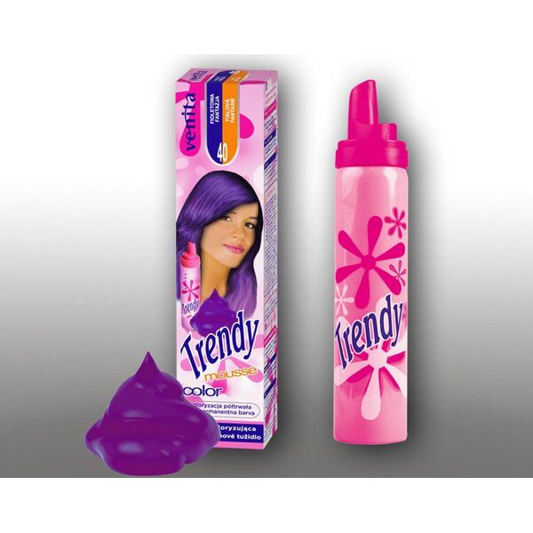 Venita Pianka koloryzująca Trendy Color 75ml 40 Fioletowa fantazja