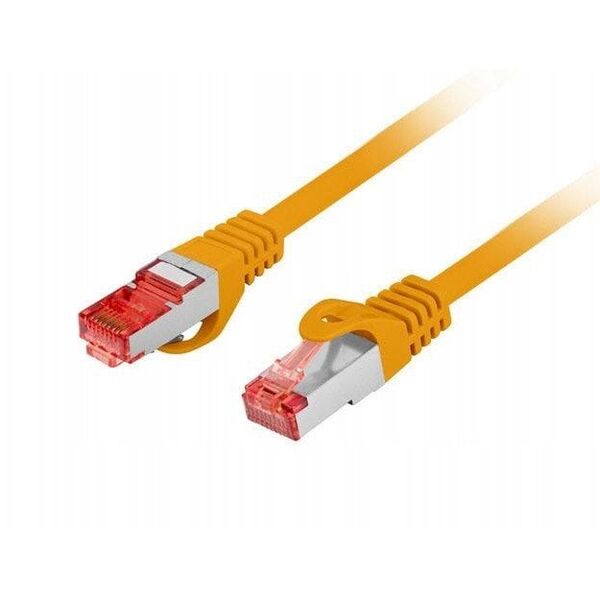 PATCHCORD ΚΑΤ.6 S/FTP LSZH CU 1.5M ΠΟΡΤΟΚΑΛΙ FLUKE PASSED LANBERG