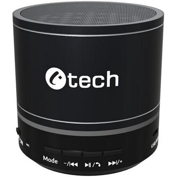 C-TECH ηχείο SPK-08B, bluetooth, μαύρο