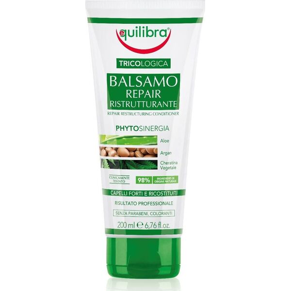 Beauty Formulas Equilibra Tricologica Naprawcza Odżywka restrukturyzująca - włosy matowe i zniszczone 200ml