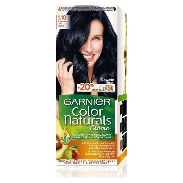 Garnier Farba do włosów Color Naturals 1.10 Granatowa Czerń