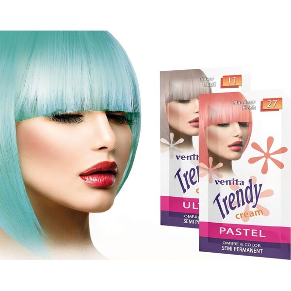 Venita Trendy Cream Ultra krem do koloryzacji włosów 36 Ice Mint 35ml